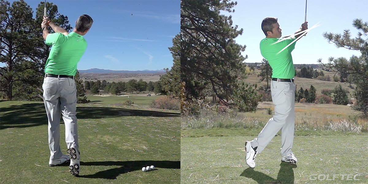 How to Train a Good Backswing- follow-through