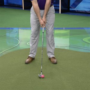 Address the ball like a pro- after position