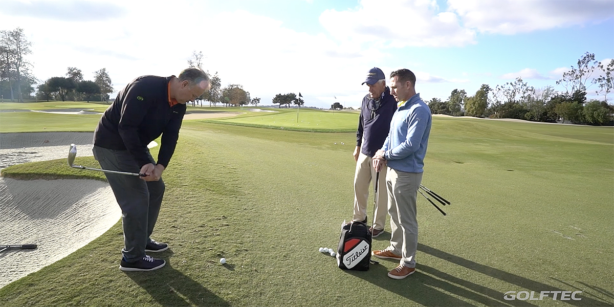 Wedge fitting with Bob Vokey- Dave wedge fitting