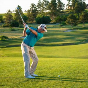 Address alignment straighter shot- tee shot