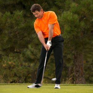 Stop mishitting drives by finding the center of the face- tee shot