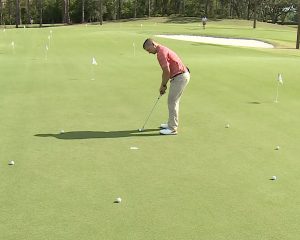 Get a better feel for the greens with this exercise- drill