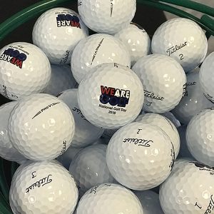 Onsite at 2019 National Golf Day- golf balls