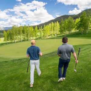 Make more putts by sharpening up your green reading- walking up to the green