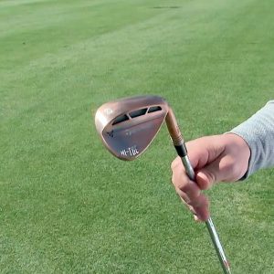 What's the deal with hi toe wedges and can they help your game? - back of hi-toe wedge