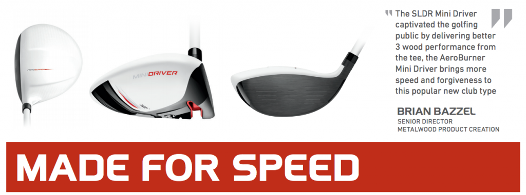 TaylorMade's AeroBurner Line | GolfTEC Scramble