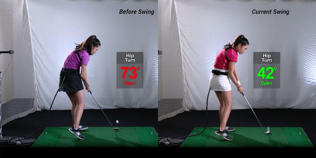 VIDEO Draw the golf ball with proper wrist hinge and hip VIDEO Draw the golf ball with proper wrist hinge and hip