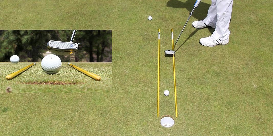 Video Drill The Automatic 3Foot Putt Drill to make your short putts