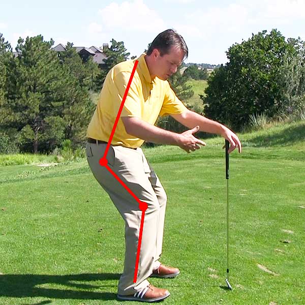 Golf Basics: Referee Drill For Address Position - The Golftec Scramble