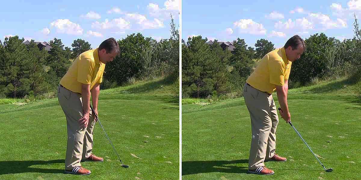 Golf Basics Referee Drill for address position The GOLFTEC Scramble