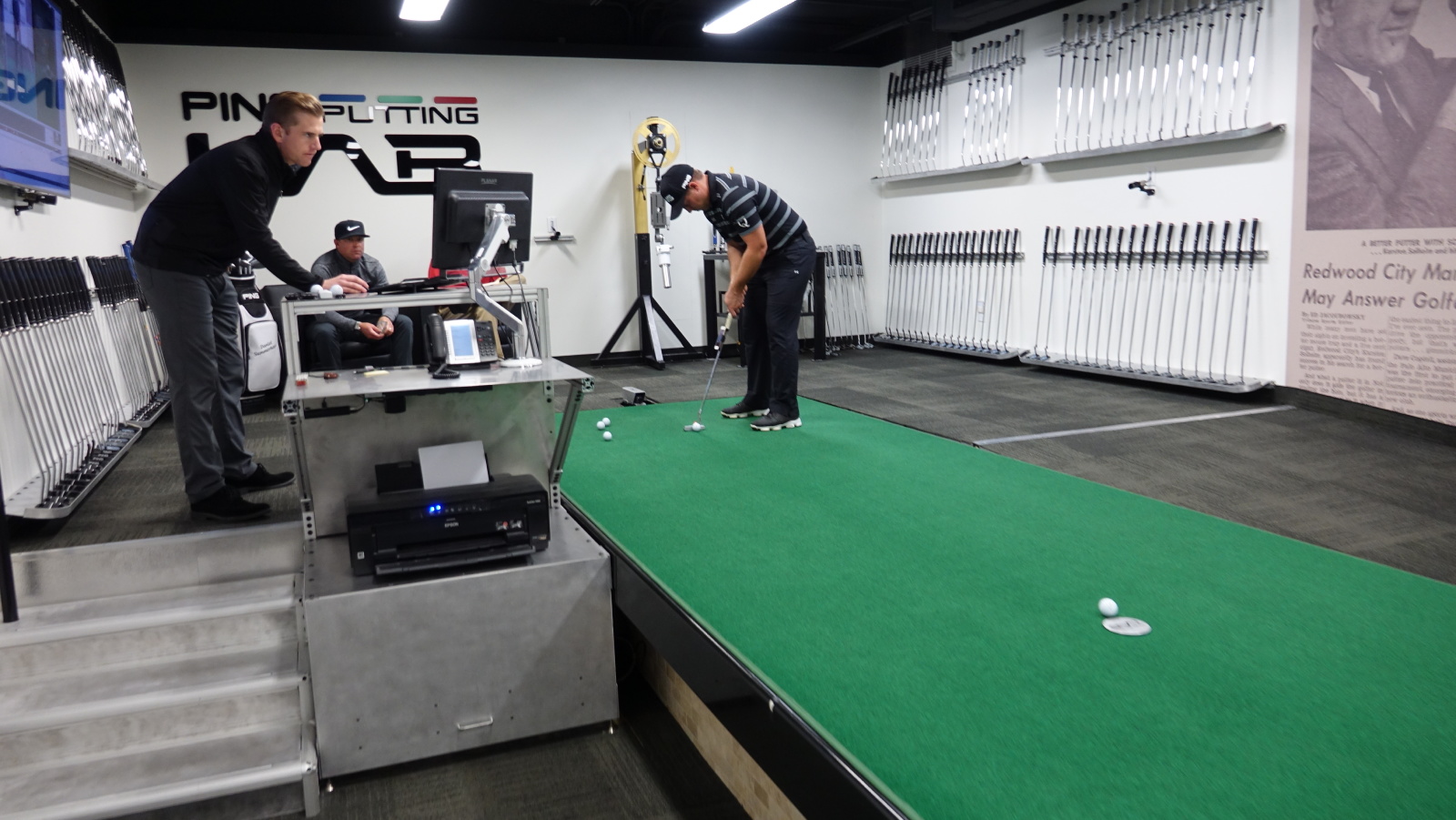 PingHeadquartersDanielSummerhaysputting The GOLFTEC Scramble