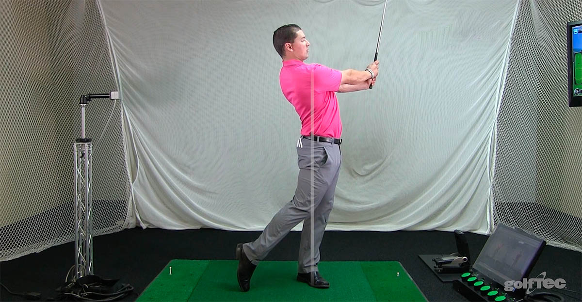 The FollowThrough Knee Flex Exercise The GOLFTEC Scramble