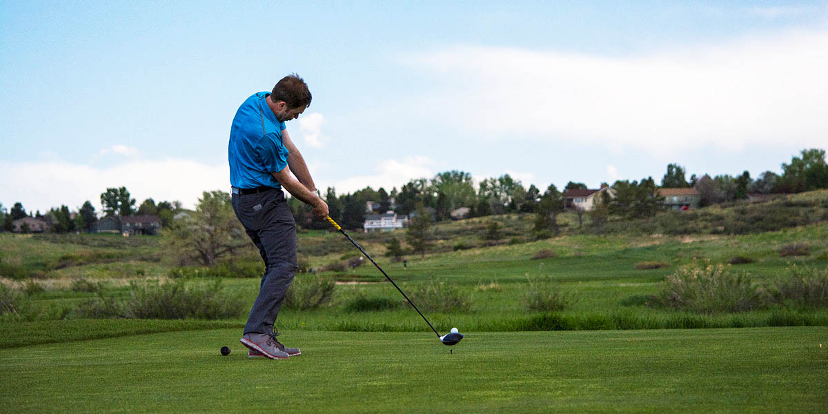 Going Full Tilt Improve shoulder tilt for contact The GOLFTEC Scramble